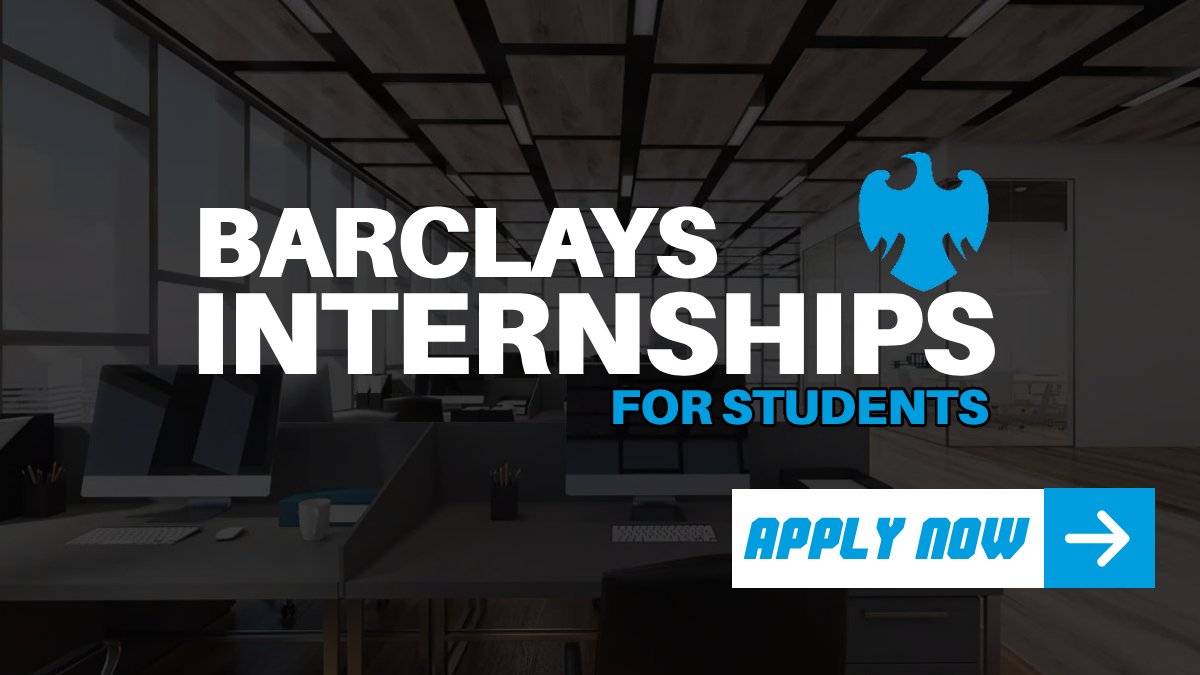 Barclays Internship