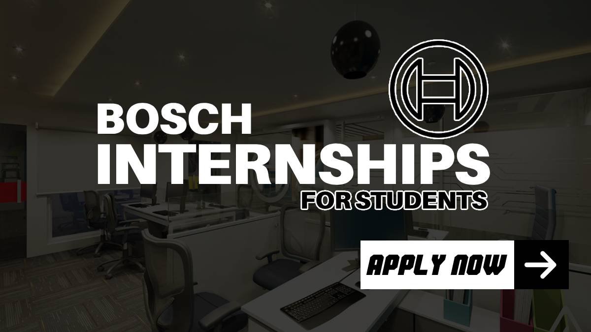 Bosch Internship